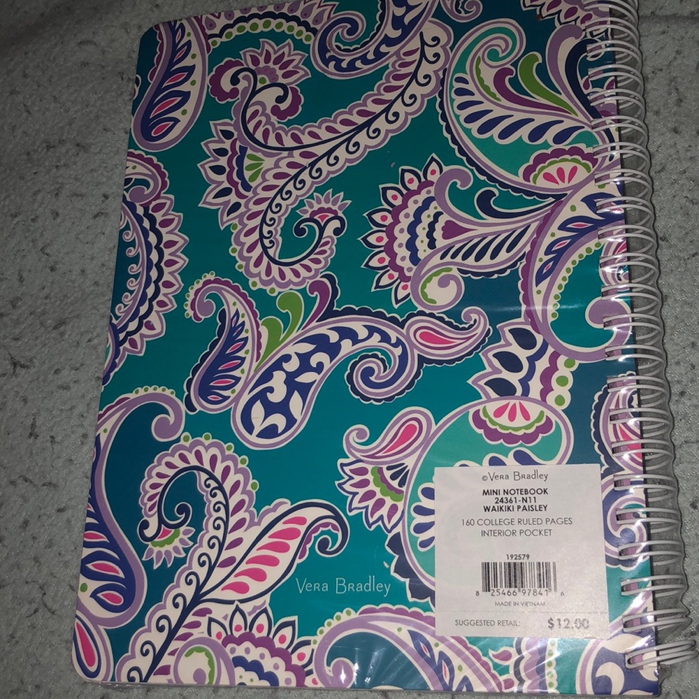 Mini notebook with Pocket